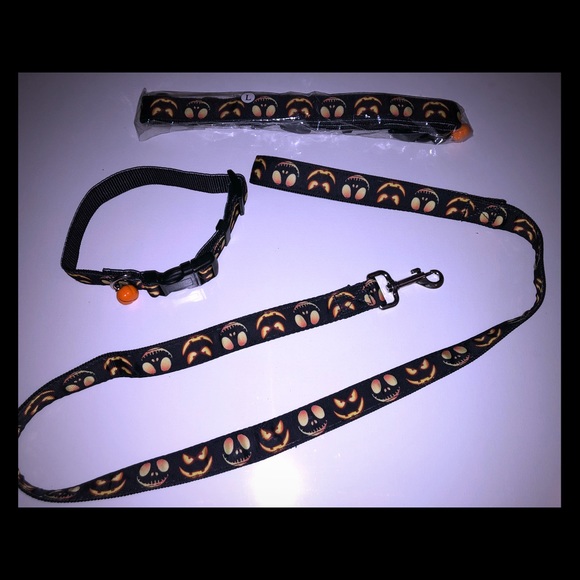 🎃🐾Halloween set with 1 collar + 1 leash🐾🎃 - Picture 2 of 4